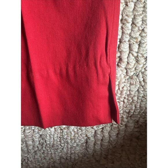 Karen Kane Womens Pants Casual Business Elastic Waist Zipper Pull On  Size 8 Red - Picture 5 of 5